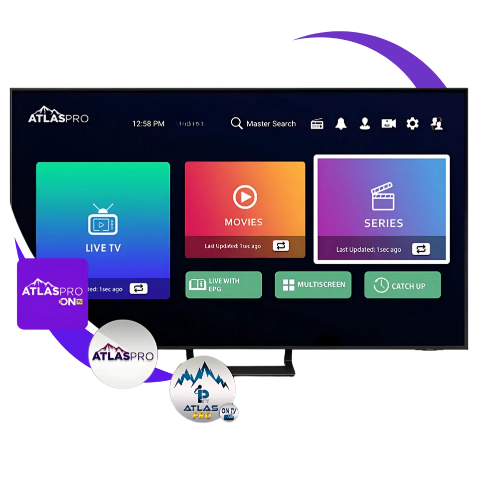 Atlas Pro IPTV sur Smart TV